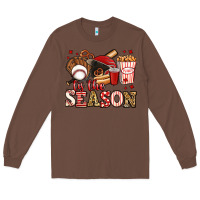 Chestnut tis the season baseball Long Sleeve Tee - Jasminsmagicworld