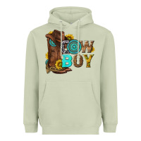 Matcha western cowboy Heavyweight Hoodie - NancyCooperArtShop