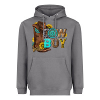 Storm western cowboy Heavyweight Hoodie - NancyCooperArtShop