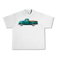 Lunar Rock western truck left side view Urban Heavy Tee - FaDigitalArtStudio