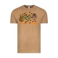 Vintage Camel Peace Love Thankful Vintage Tee - CowhideDigitalArt