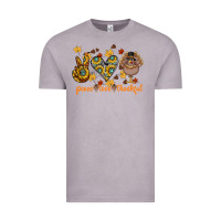 Vintage Zinc Peace Love Thankful Vintage Tee - CowhideDigitalArt