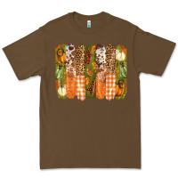 Cacao fall brushstrokes Premium Tee - BarkalooDesign