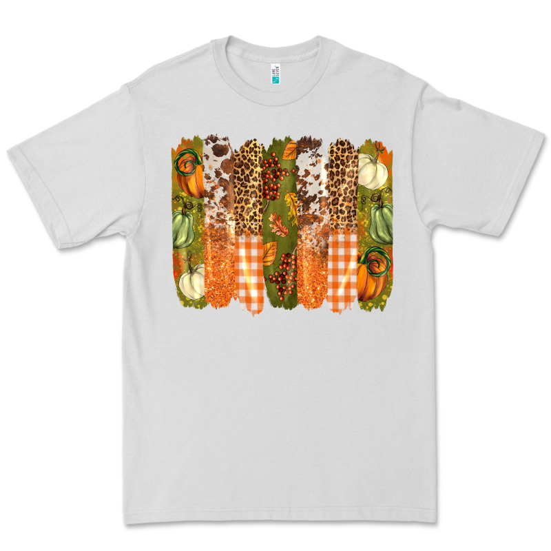 Fall Brushstrokes Premium Tee by BarkalooDesign | Teevron