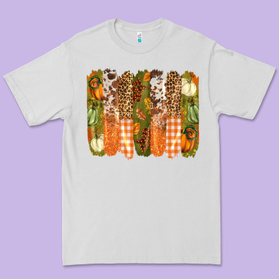 Fall Brushstrokes Premium Tee Designed By Barkaloodesign