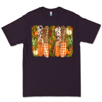 Plum fall brushstrokes Premium Tee - BarkalooDesign