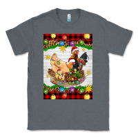 Charcoal Heather Christmas coop animals Classic Tee - Artiststas