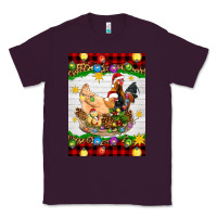 Plum Christmas coop animals Classic Tee - Artiststas