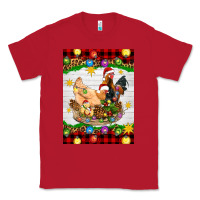 Red Christmas coop animals Classic Tee - Artiststas