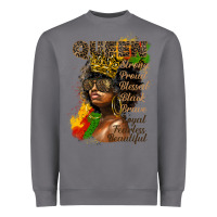 Storm afro queen juneteenth Heavyweight Sweatshirt - HRA Design Shop