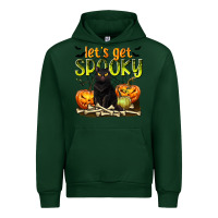 Forest Green Let's Get Spooky Urban Hoodie - texasbilliewilder