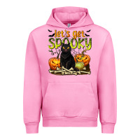 Fuchsia Pink Let's Get Spooky Urban Hoodie - texasbilliewilder
