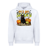 White Let's Get Spooky Urban Hoodie - texasbilliewilder