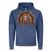 Vintage Denim gobble till you wobble thanksgiving rainbow Vintage Hoodie - RanaPortraitStore