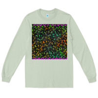 Matcha halloween witch symbols seamless pattern Long Sleeve Tee - BundleAndBundleShop