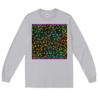 Moon Dust halloween witch symbols seamless pattern Long Sleeve Tee - BundleAndBundleShop