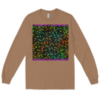 Toasted Coconut halloween witch symbols seamless pattern Long Sleeve Tee - BundleAndBundleShop