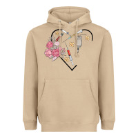 Mushroom phlebotomy add your name Heavyweight Hoodie - MaliasSmallBusiness