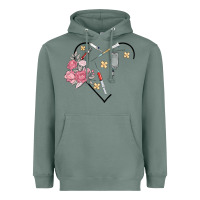 Sage phlebotomy add your name Heavyweight Hoodie - MaliasSmallBusiness