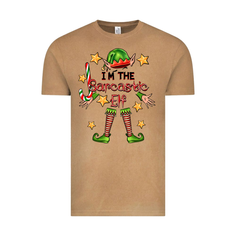 Im The Sarcastic Elf Vintage Tee by FaDigitalArtStudio | Teevron
