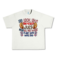 Pistachio you look like the 4th of july makes me want a hot dog weal bad Urban Heavy Tee - CowhideDigitalArt