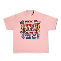 Salmon you look like the 4th of july makes me want a hot dog weal bad Urban Heavy Tee - CowhideDigitalArt