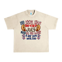 Sandshell you look like the 4th of july makes me want a hot dog weal bad Urban Heavy Tee - CowhideDigitalArt