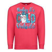 Cardinal baby its cold outside Premium Sweatshirt - NancyCooperArtShop