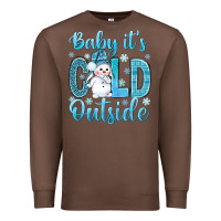 Chestnut baby its cold outside Premium Sweatshirt - NancyCooperArtShop