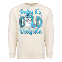 Sandshell baby its cold outside Premium Sweatshirt - NancyCooperArtShop