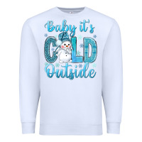White baby its cold outside Premium Sweatshirt - NancyCooperArtShop