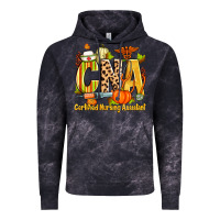 Cloud Black fall cna certified nursing assistant Vintage Hoodie - Zillion Design Studio