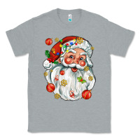 Heather Grey santa with little christmas Classic Tee - AdoDesignShop