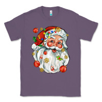 Lavender santa with little christmas Classic Tee - AdoDesignShop