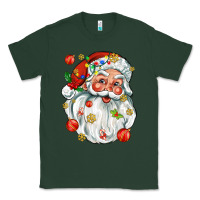 Santa With Little Christmas Classic Tee | Teevron
