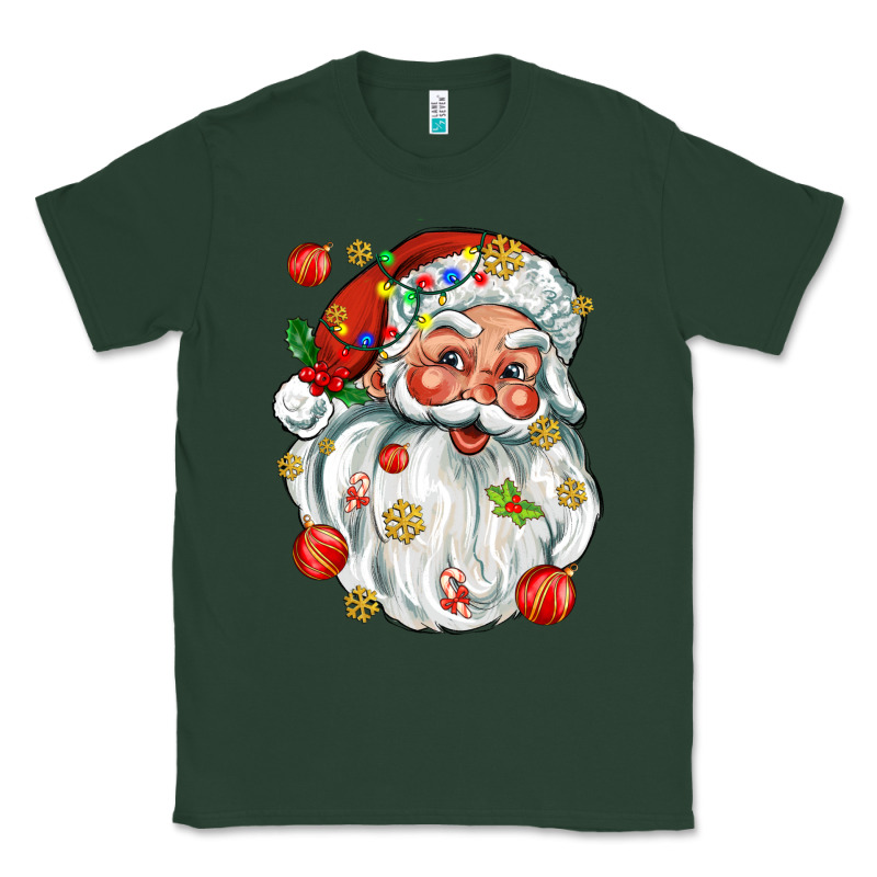 Santa With Little Christmas Classic Tee by AdoDesignShop | Teevron