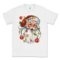 White santa with little christmas Classic Tee - AdoDesignShop