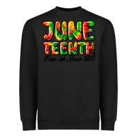 Black juneteenth free ish since 1865 Heavyweight Sweatshirt - HRA Design Shop