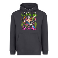 Smoke western rodeo cowgirl dreams Heavyweight Hoodie - NancyCooperArtShop