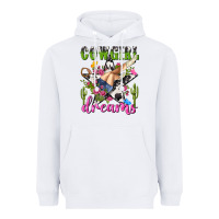 White western rodeo cowgirl dreams Heavyweight Hoodie - NancyCooperArtShop