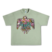 Oil Green gypsy soul thunderbird Urban Heavy Tee - BarkalooDesign
