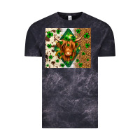 Cloud Black St. Patrick's Day Highland cow Vintage Tee - Neo Western