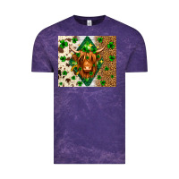 Cloud Purple St. Patrick's Day Highland cow Vintage Tee - Neo Western
