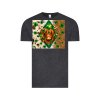 Vintage Black St. Patrick's Day Highland cow Vintage Tee - Neo Western