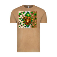 Vintage Camel St. Patrick's Day Highland cow Vintage Tee - Neo Western