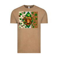 Vintage Coffee St. Patrick's Day Highland cow Vintage Tee - Neo Western