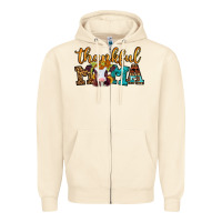 Thankful Mama Baby Calf Zipper Hoodie | Teevron