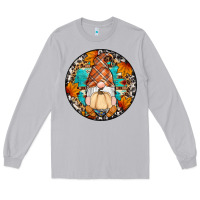 Moon Dust fall gnomes round earrings Long Sleeve Tee - Artiststas