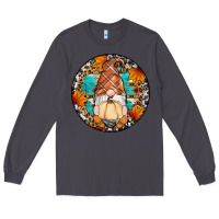 Smoke fall gnomes round earrings Long Sleeve Tee - Artiststas
