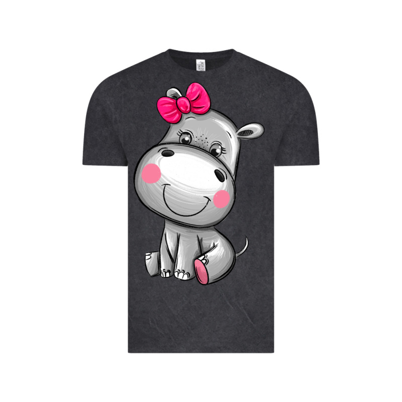 Cute Hippopotamus Vintage Tee by AdoDesignShop | Teevron